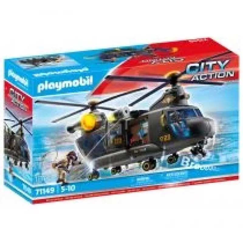 Spelset Playmobil City Action 71149 met politie en voertuigen