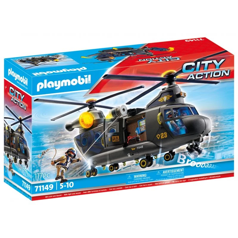 Spelset Playmobil City Action 71149 met politie en voertuigen