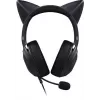 Kraken Kitty V2 - zwart, gamingheadset, kattenoren, stream-reactieve verlichting, HyperClear-cardioïdemicrofoon, 40 mm TriForce-drivers, ingebouwde microfoon in de oorschelpen, Razer Chroma RGB (oor en oorschelpen), surround sound: alleen beschikbaar onder