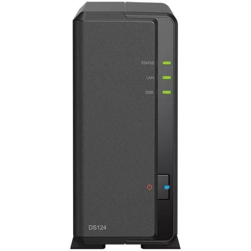 Synology DiskStation DS124 NAS/opslagserver desktop Ethernet LAN zwart RTD1619B
