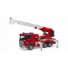 Brandweerwagen BRUDER Scania Super 560R rood wit kunststof 3+