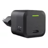 Oplader voor mobiele apparaten Green Cell CHARGC06, USB-C 33W, Quick Charge 3.0, AC-ingang 100–240V, zwart