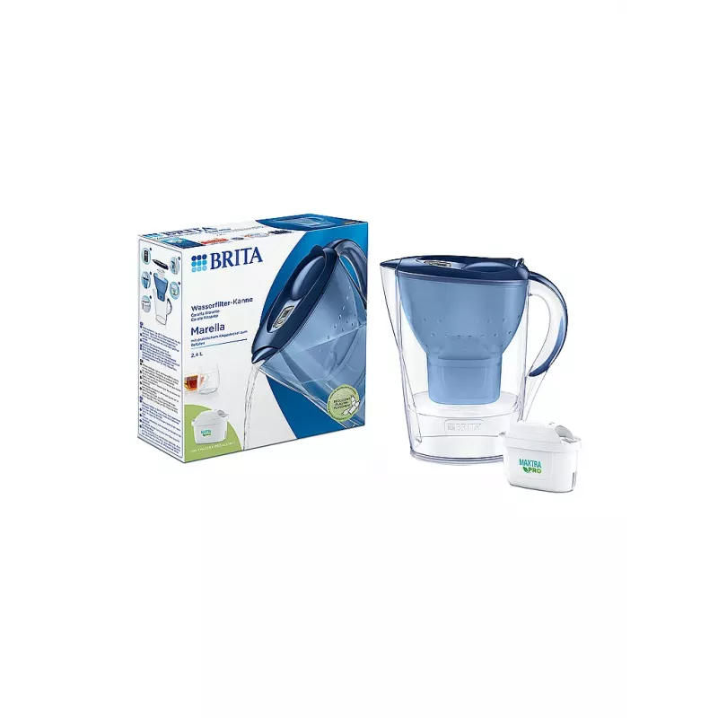 Brita Marella handmatige waterfilter 2,4 l blauw (125233)