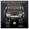 Braun Series 9 Pro+ 9565cc nat- & droogscheerapparaat foliescheerapparaat trimmer metallic