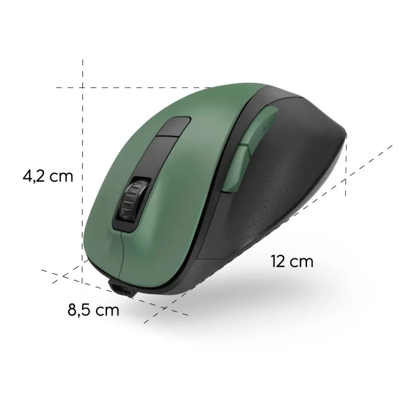 Hama MW-500 oplaadbare muis kantoor rechtshandig RF draadloos optisch 1600 DPI