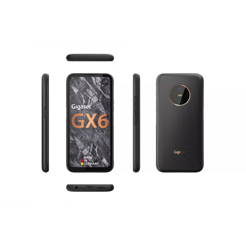 Smartphone Gigaset GX6 PRO 6,6 inch 8GB 128GB zwart titanium