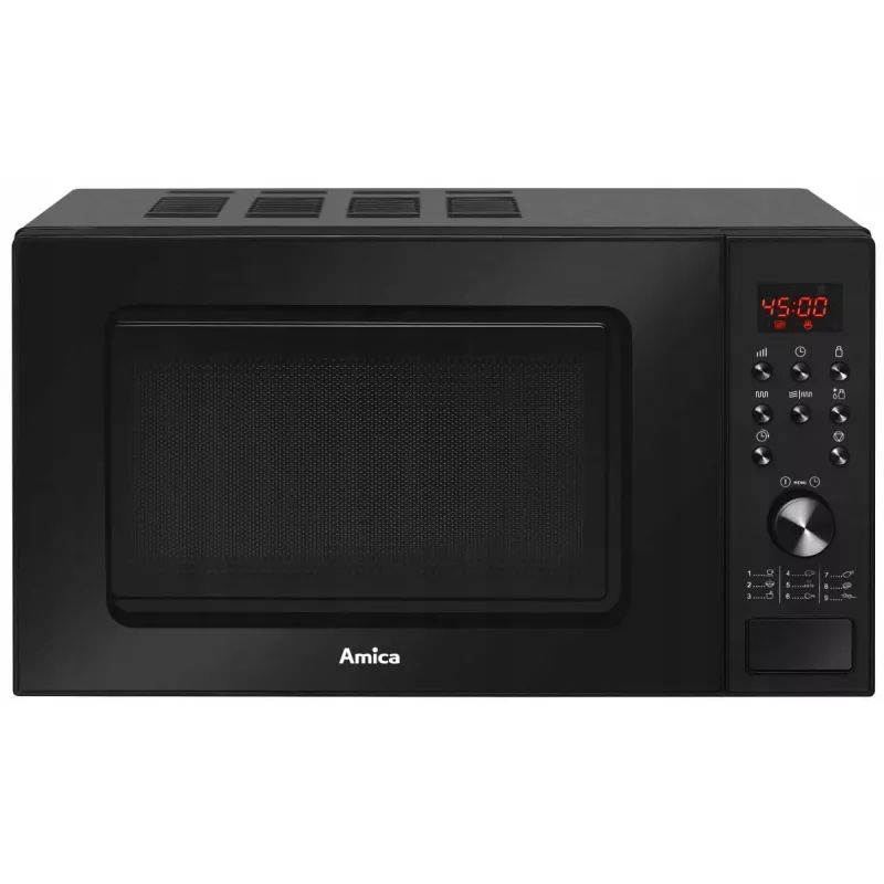 Amica AMGF20E1GB magnetron vlakbed-magnetron met grill 20 L 700 W zwart