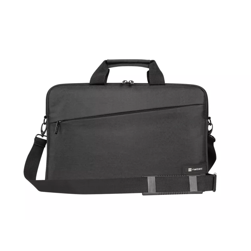 Aktetas NATEC Beira 39,6 cm (15,6 inch) — polyester, 1 hoofdvak, schouderband, zwart