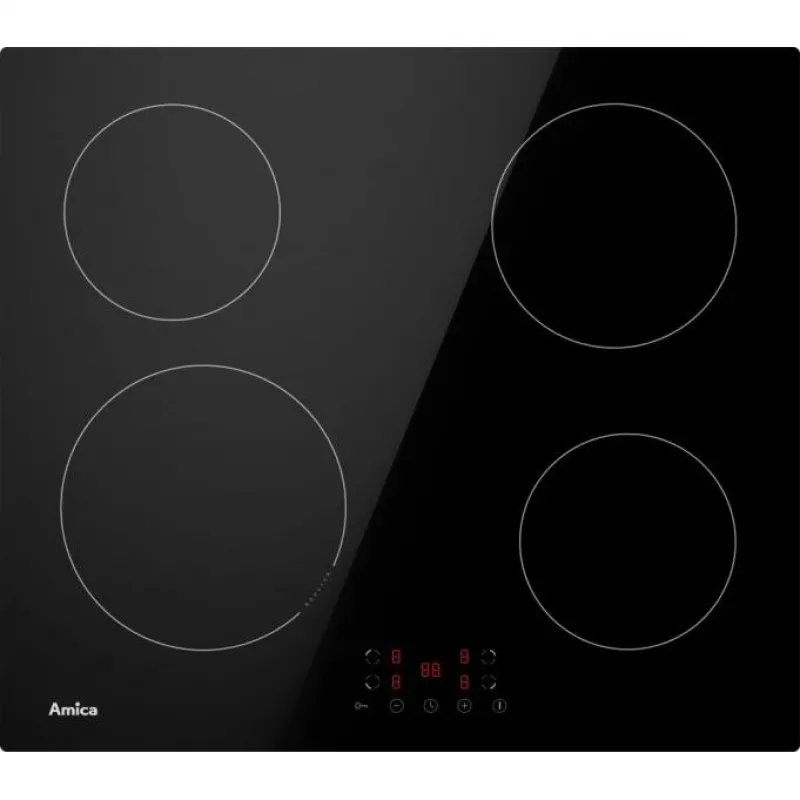 Inductiekookplaat AMICA PI6501, 4 kookzones, touchbediening