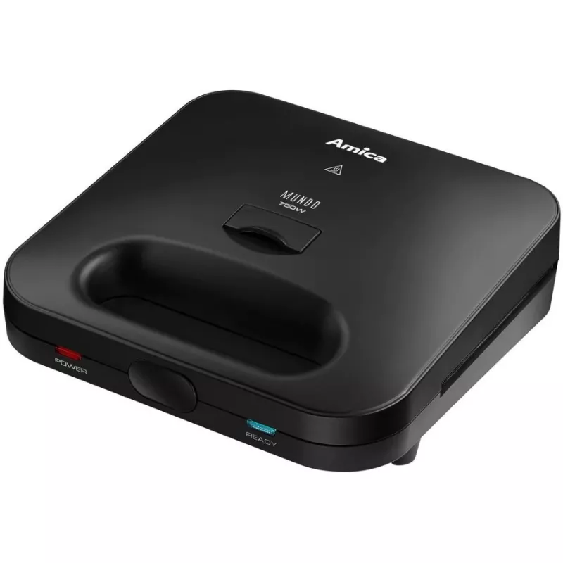 Amica SMK4011 tosti-ijzer, zwart