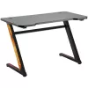 NanoRS RS120 gaming-computertafel, modern design, licht en stabiel (max. 50 kg belasting), zwart & oranje