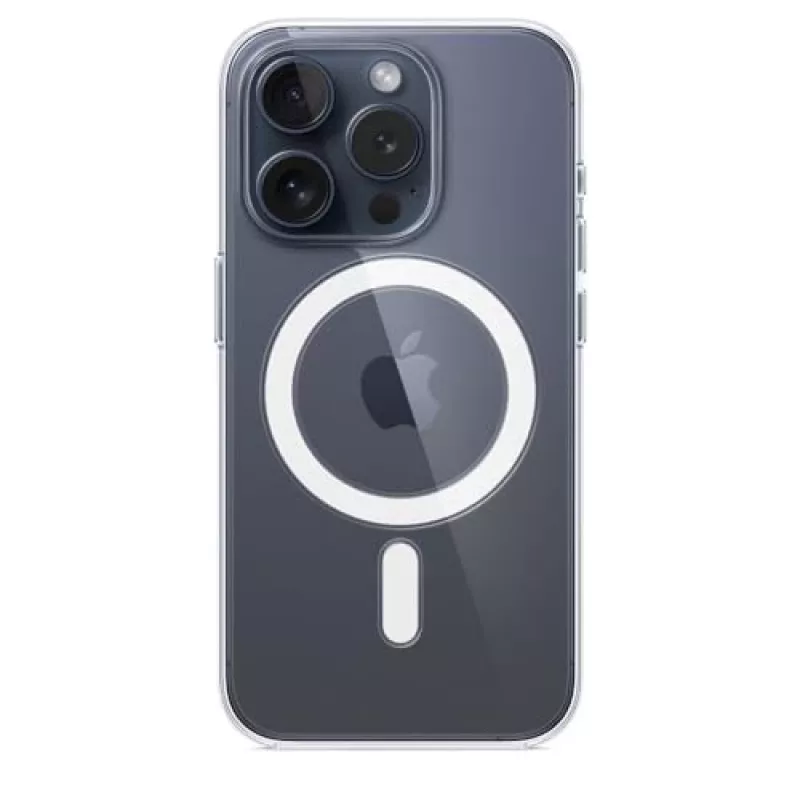 Apple iPhone 15 Pro hoesje met MagSafe – transparant