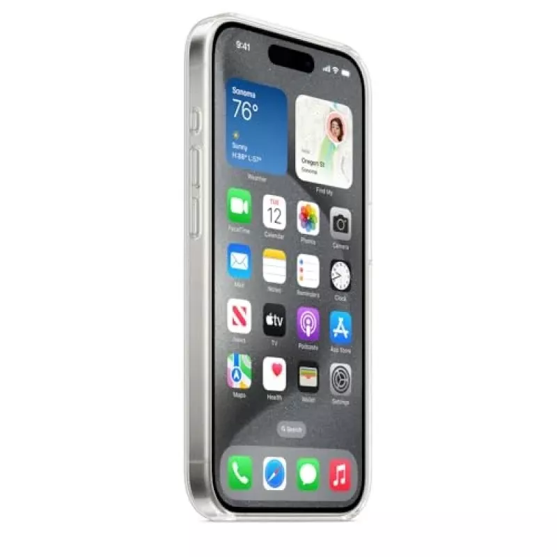 Apple iPhone 15 Pro hoesje met MagSafe – transparant