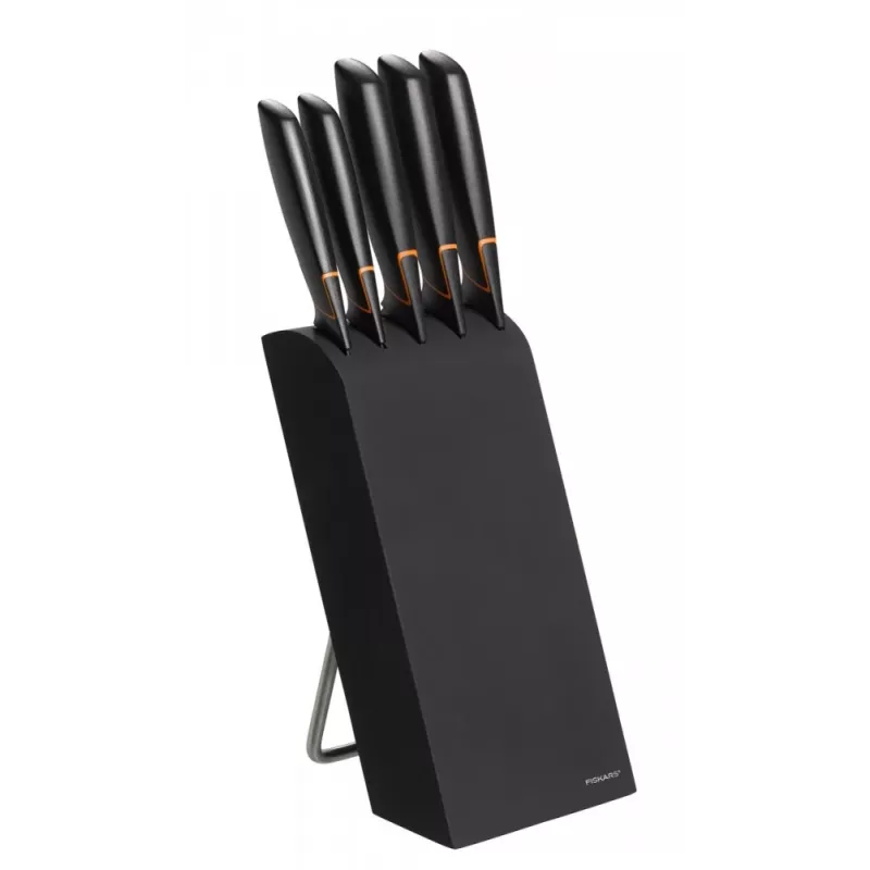 Fiskars 978791 - roestvrij staal - zwart - zwart oranje