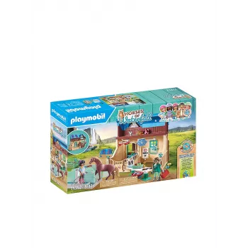 Playmobil Horses of Waterfall - Rijtherapie & Dierenartspraktijk - Rollenspel & fantasiespel voor kinderen van 5 tot 10 jaar - Fat Brain Toys