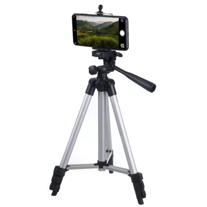 Driepoot statief MACLEAN MC-164 in hoogte verstelbaar licht voor camera's en smartphones
