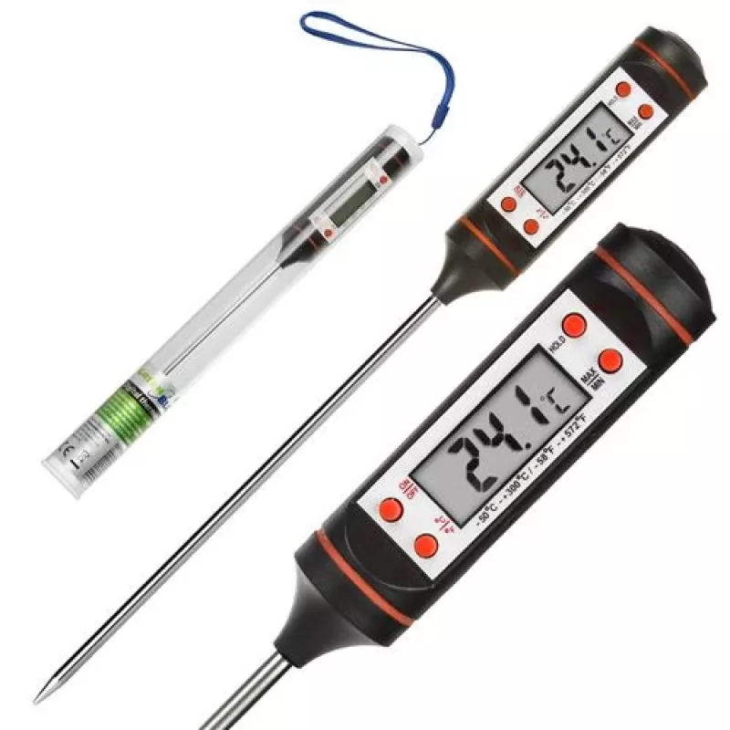 Voedselthermometer GreenBlue GB178, sonde lengte 15 cm