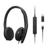 Lenovo 4XD1M45626 hoofdtelefoon/headset bedraad hoofdband USB Type-C zwart