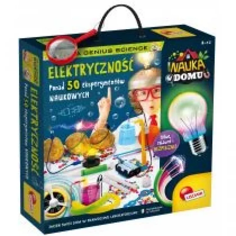 Educatieve elektronische bouwset Liscianigiochi Set I'm A Genius Electricity (model 304-pl97524)