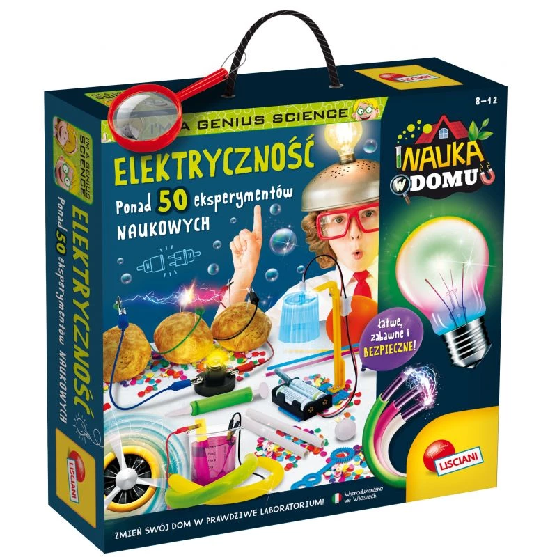 Educatieve elektronische bouwset Liscianigiochi Set I'm A Genius Electricity (model 304-pl97524)