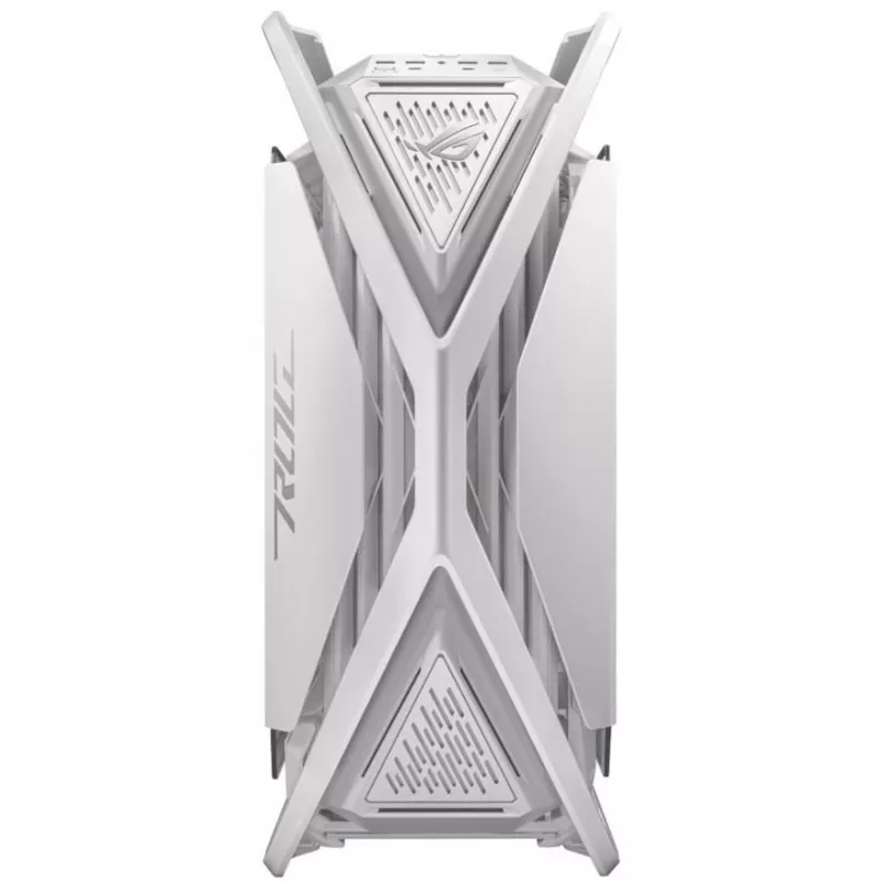ASUS ROG GR701 Hyperion White, pc, wit, ATX, EATX, micro ATX, Mini-ITX, aluminium, multi, front