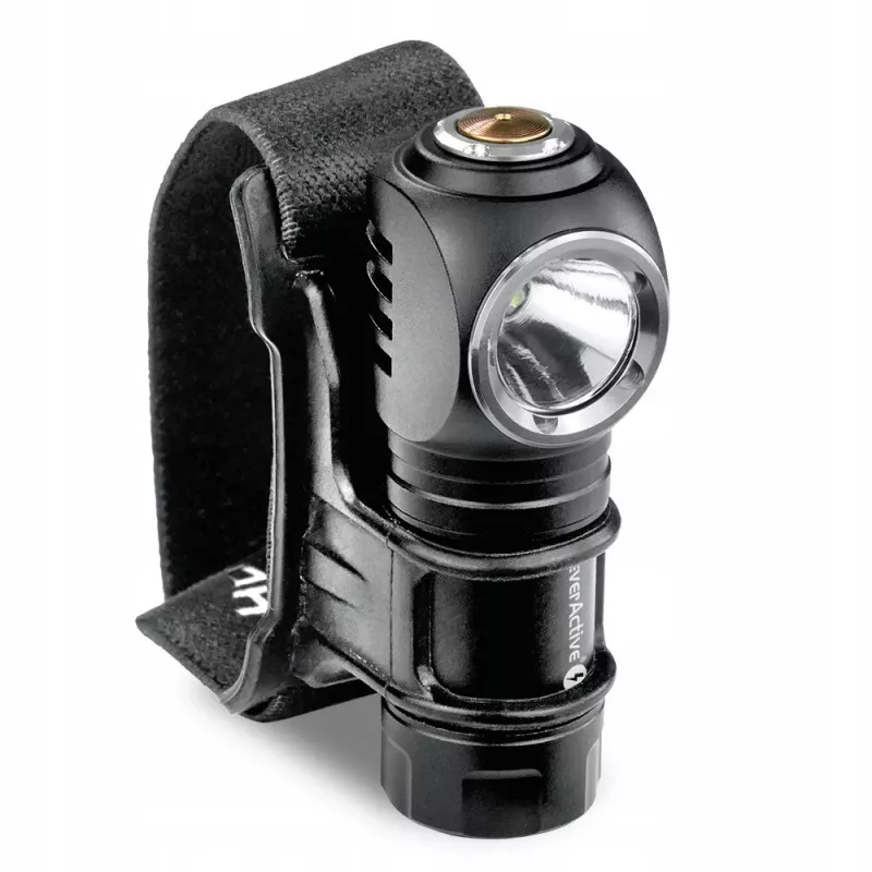 Zaklamp LED 3 bedieningsmodi 10 W 500 lumen aluminium behuizing oplaadbaar waterdicht FL-55R Dripple - Everactive