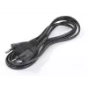 Savio - stroomkabel 2-polig M 3m CL-105 zwart - kabel (CL-105)