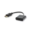Savio CL-55 videokabel-adapter 0.2 m DisplayPort HDMI Type A (standaard) zwart