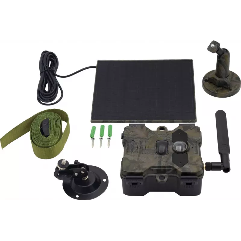Technaxx 4G Wildcam TX-189 buitencamera 4MP CMOS zonnepaneel
