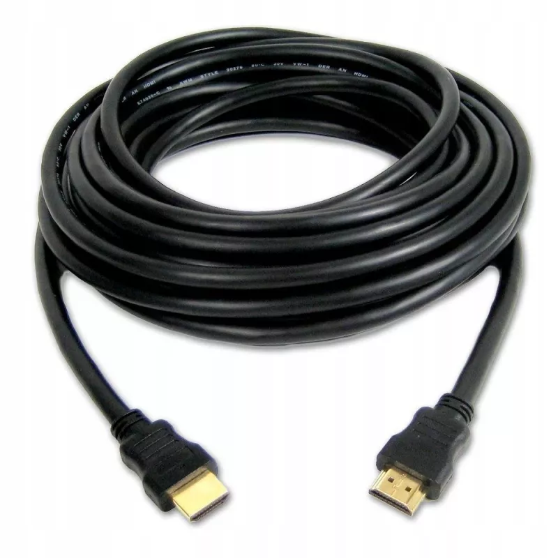 SAVIO HDMI (M) kabel, 20m, zwart, goudcontacten, v1.4 High Speed, Ethernet/3D CL-75