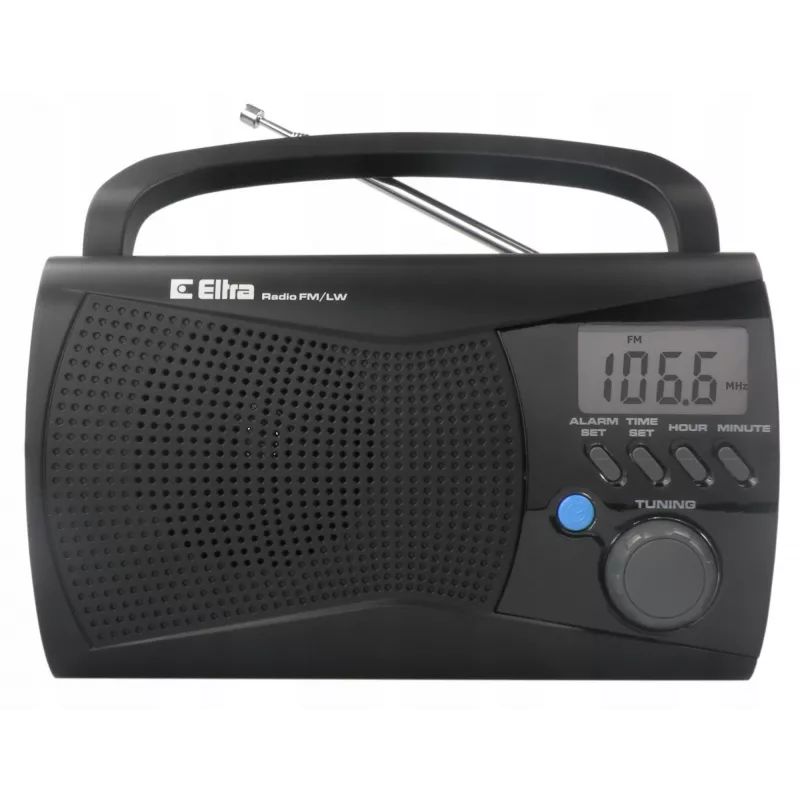 Eltra Kinga 2 draagbare radio, zwart