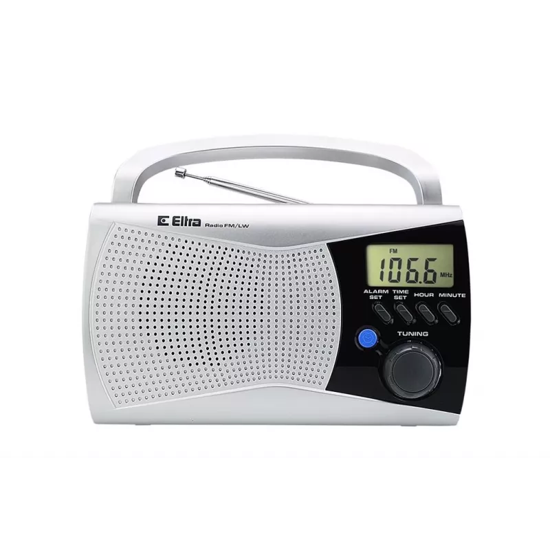 ELTRA radio KINGA 2 zilver