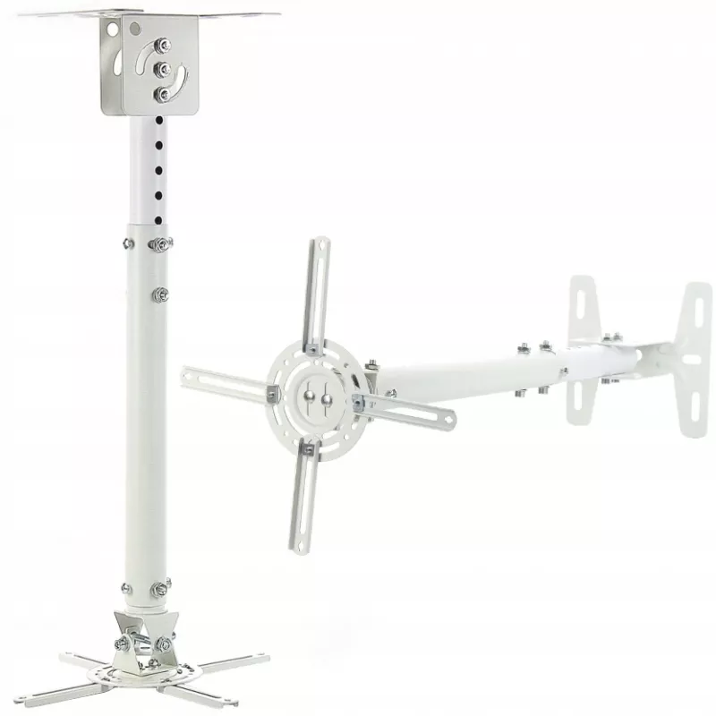 Plafondsteun voor projector 45-76 cm P-107W wit 15 kg