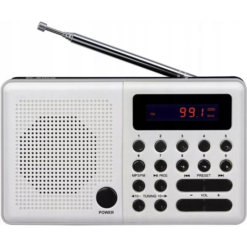 Eltra Radio Pliszka USB, FM wit