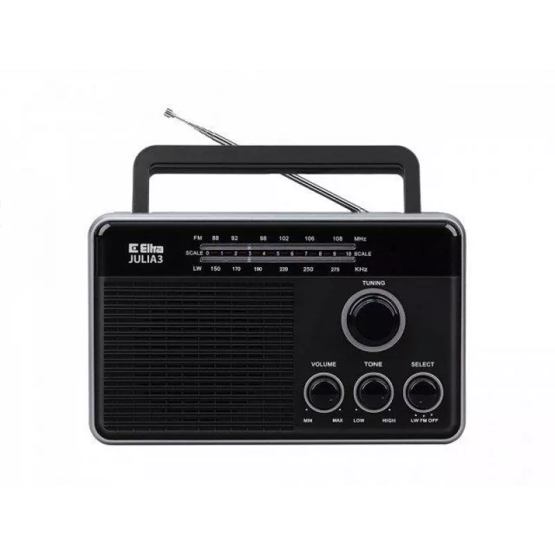 Eltra radio Julia 3 zwart