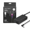 Qoltec 51773 netadapter voor Samsung-monitoren, 42 W, 14 V 3 A, 6,5x4,4 mm-stekker, ingang 220–240 V 50/60 Hz