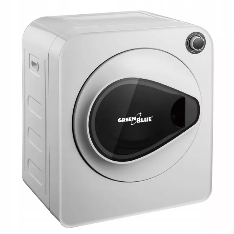 Wasmachinedroger GreenBlue GB405 — elektrisch 830 W, 3 kg capaciteit, mini-reismodel