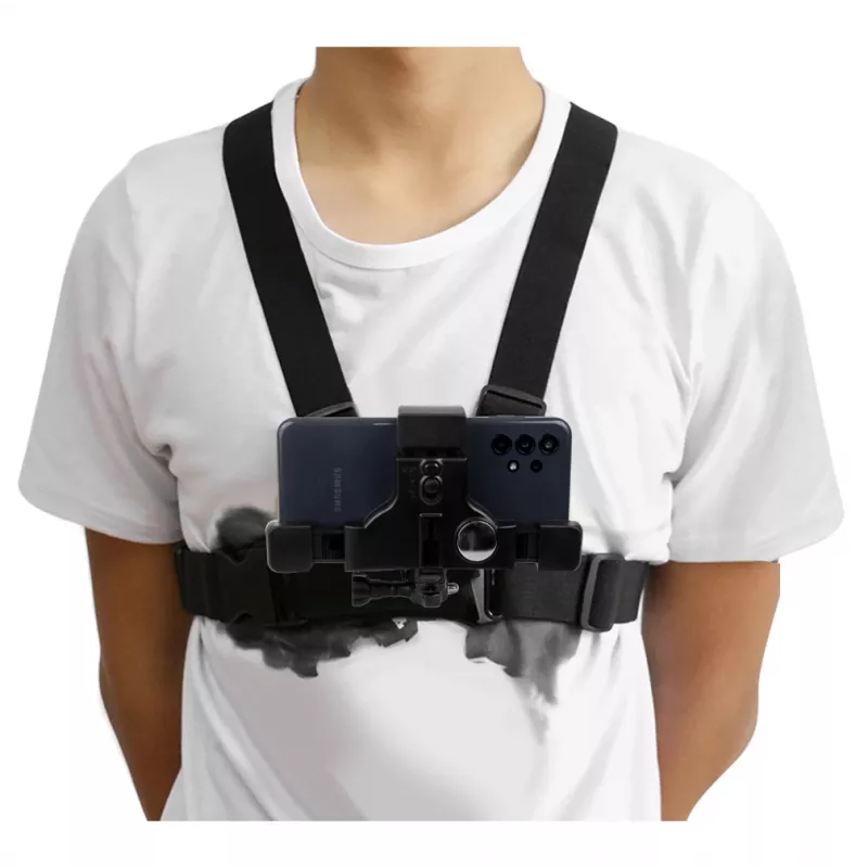 Sportriem MACLEAN MC-445 — universele borsthouder voor telefoons, camera's en GoPro