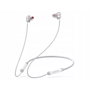 Draadloze hoofdtelefoon Lenovo HE08 wit BT