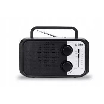 Draagbare radio Eltra DANA zwart – FM/AM-ontvanger, compact design