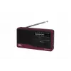 Draagbare radio Eltra Asia zwart — model compacte AM/FM-ontvanger