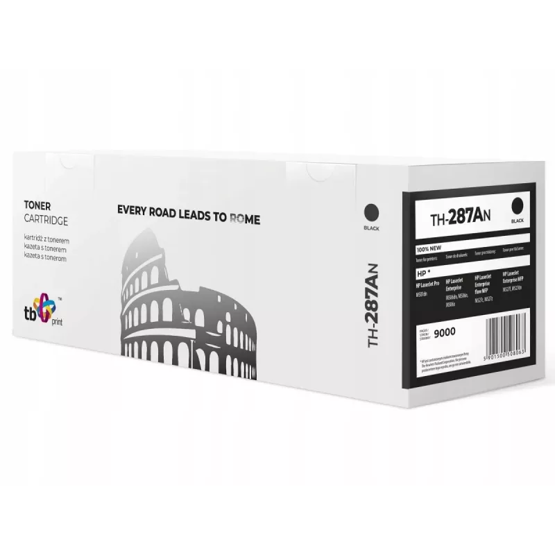 Toner voor HP CF287A Lj M506 Bk TH-287AN nieuw
