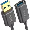 Unitek Y-C4030GBK USB 3.1 Gen 1-verlengkabel, type-A male naar female, 3 m, zwart