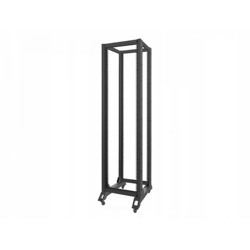 Lanberg OR01-6842-B 19-inch open rack, 42U, 600x800 mm, zwart