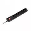 Stekkerdoos Armac ARC5 zwart 5 AC-stopcontacten 250 V 5 m