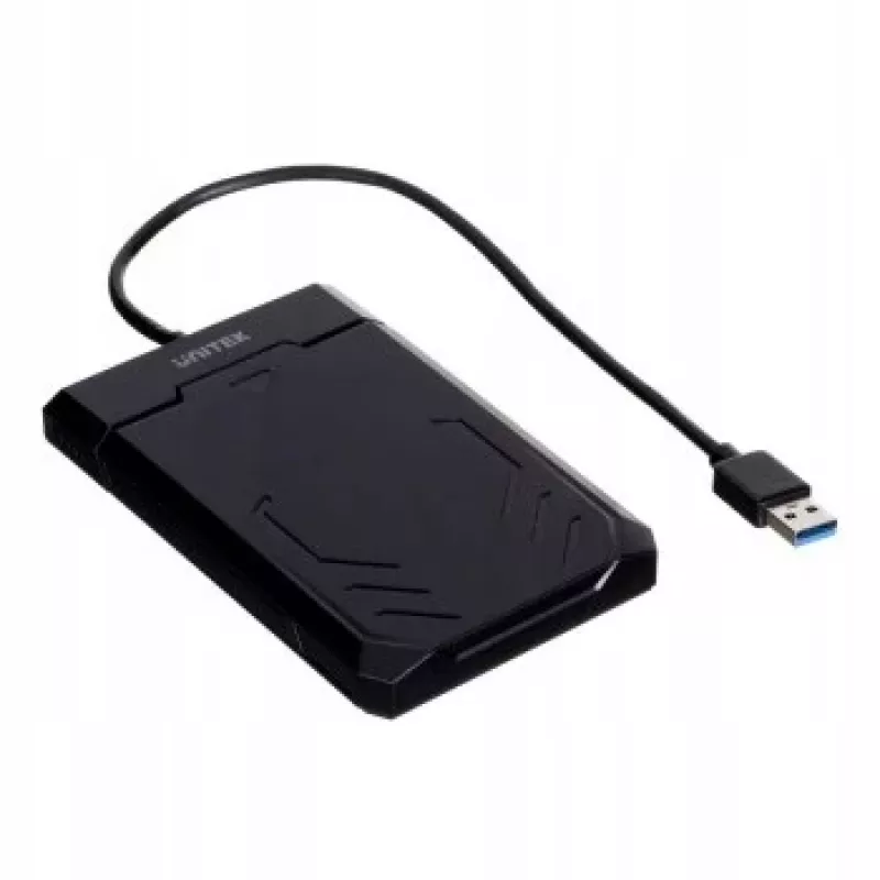 Unitek Y-3036 externe behuizing voor HDD/SSD, 2,5″ SATA III 6G, USB 3.0, UASP, zwart