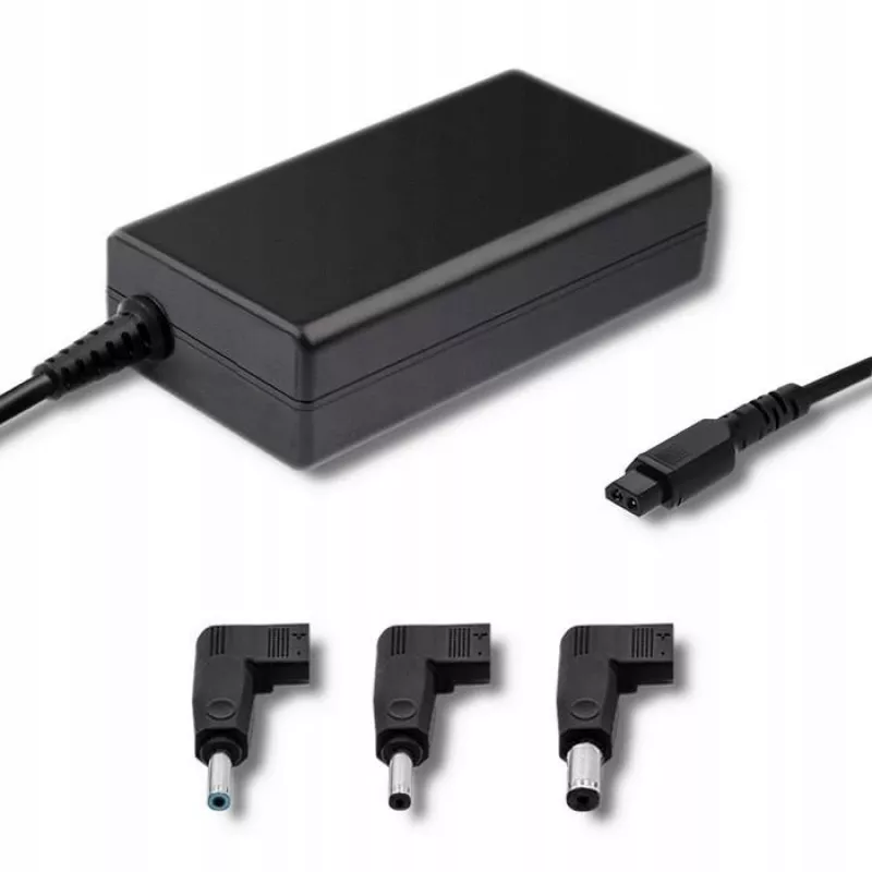 Voeding Qoltec 51758 indoor 65 W zwart