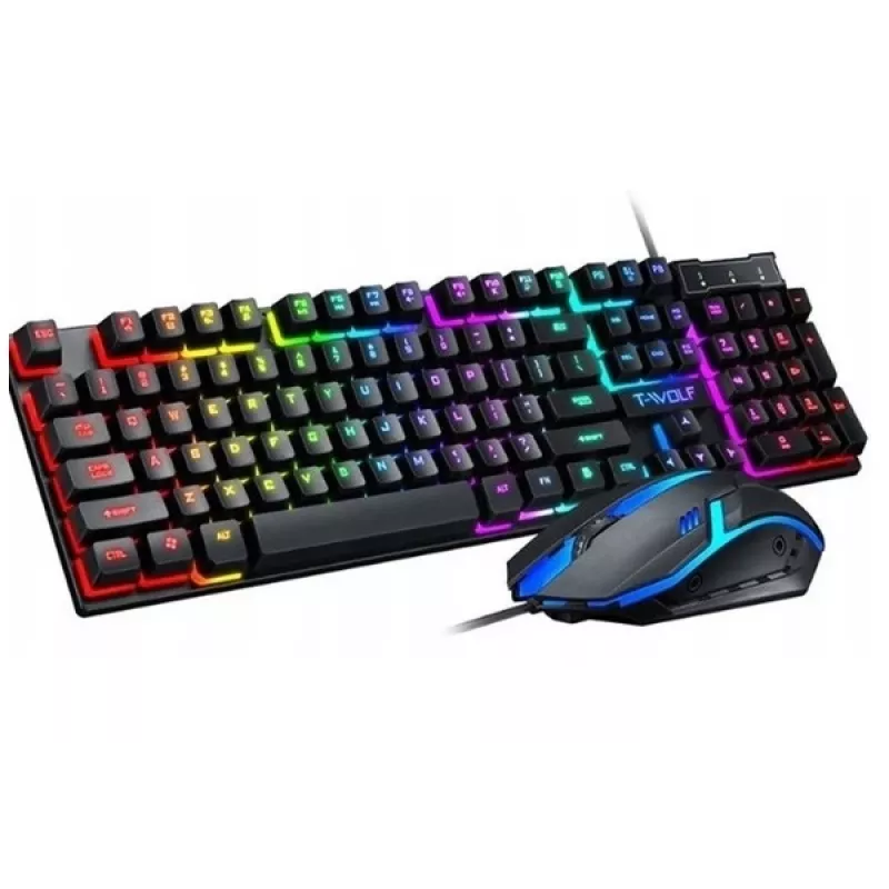 Rebeltec bedraad toetsenbord- en muisset