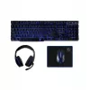 Toetsenbord muis inclusief Rebeltec SHERMAN gaming USB QZERTY Engels zwart