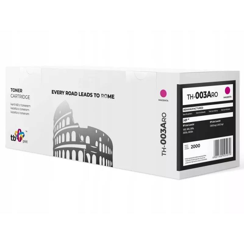Toner TH-003ARO (HP Q6003A) magenta refurbished nieuwe OPC
